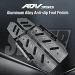 Honda ADV350 Model-Specific Anti-Slip Aluminum Alloy Footpeg Set - Image 2