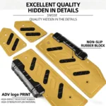 Honda ADV350 Model-Specific Anti-Slip Aluminum Alloy Footpeg Set - Image 4