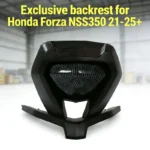 Custom Rear Backrest for Honda Forza 350 (2023–2025 Models)
