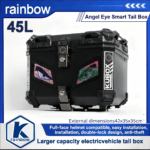 rainbow box 45L Smart LED Motorcycle Top Case