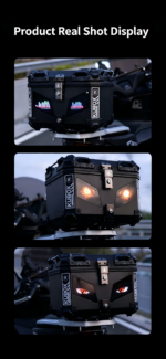 rainbow box 45L Smart LED Motorcycle Top Case - Image 4